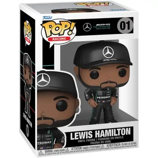 Figura Funko Pop! Fórmula 1 Lewis Hamilton  Modelo 01 | 62220