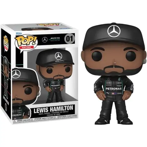 Figura Funko Pop! Fórmula 1 Lewis Hamilton  Modelo 01 | 62220