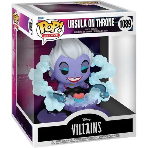 Figura Funko Pop! Deluxe Disney Villanas Úrsula en el trono Modelo 1089 | 50271