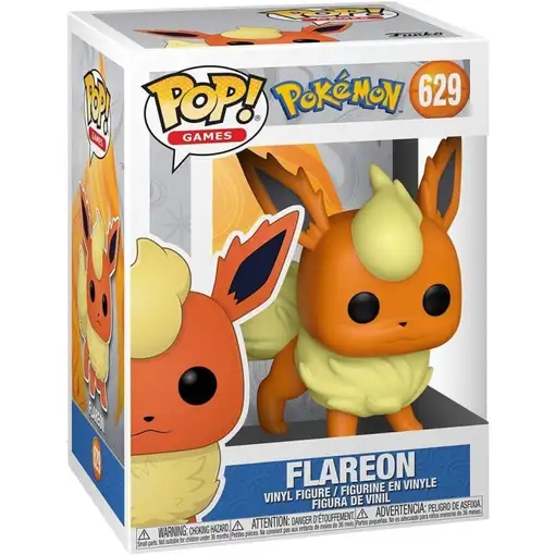 Figura Funko Pop! Juegos Pokémon Flareon Modelo 629 | 65042
