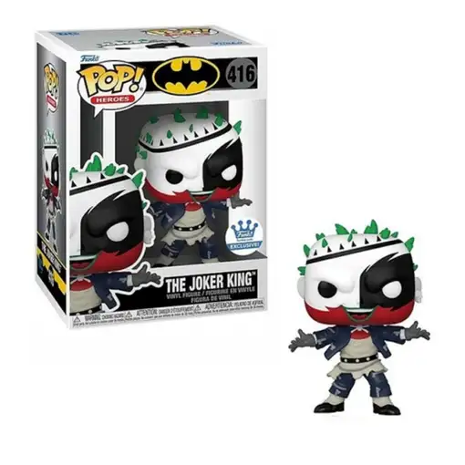Figura Funko Pop! DC Héroes The Joker King Modelo 416 | 58203 Edición Exclusiva
