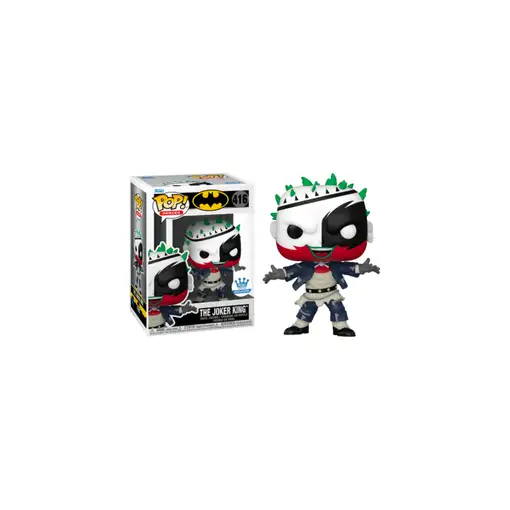 Figura Funko Pop! DC Héroes The Joker King Modelo 416 | 58203 Edición Exclusiva