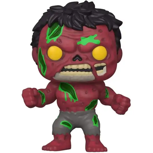 Figura Funko Pop! Marvel Zombies Zombie Red Hulk Modelo 790 | 54474