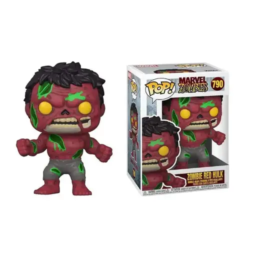 Figura Funko Pop! Marvel Zombies Zombie Red Hulk Modelo 790 | 54474
