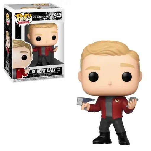 Figura Funko Pop! Televisión Black Mirror Robert Daly (S04 E01) Modelo 943 | 4536