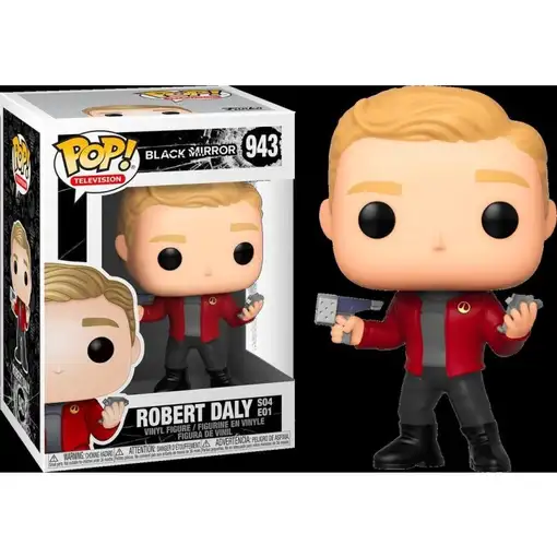 Figura Funko Pop! Televisión Black Mirror Robert Daly (S04 E01) Modelo 943 | 4536