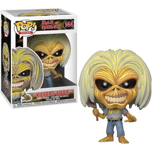 Figura Funko Pop! Rocks Iron Maiden Killers Eddie Modelo 144 | 45980