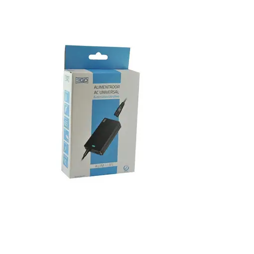 3GO ALIM65AS adaptador e inversor de corriente Interior 65 W Negro