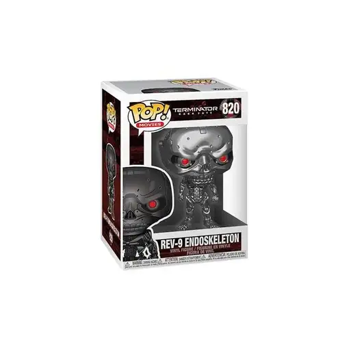 Figura Funko Pop! Peliculas Terminator Endoesqueleto REV-9 Modelo 820 | 43503