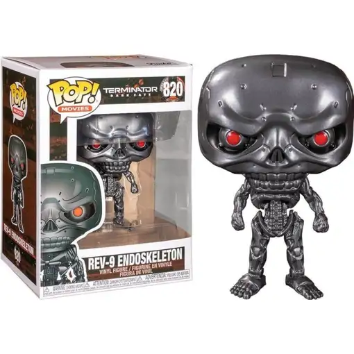 Figura Funko Pop! Peliculas Terminator Endoesqueleto REV-9 Modelo 820 | 43503