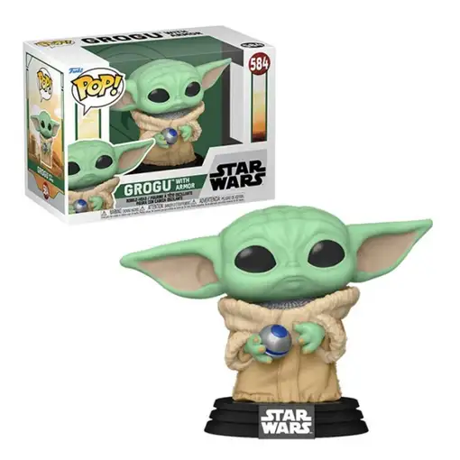 Figura Funko Pop! Star Wars Grogu con Armor Modelo 584 | 68650