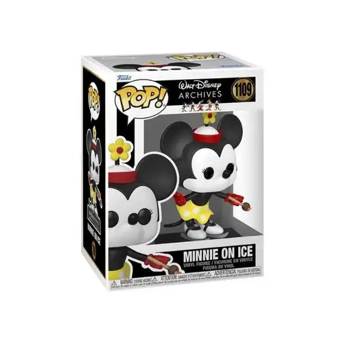 Figura Funko Pop! Disney Archives Minnie sobre hielo Modelo 1109 | 57622