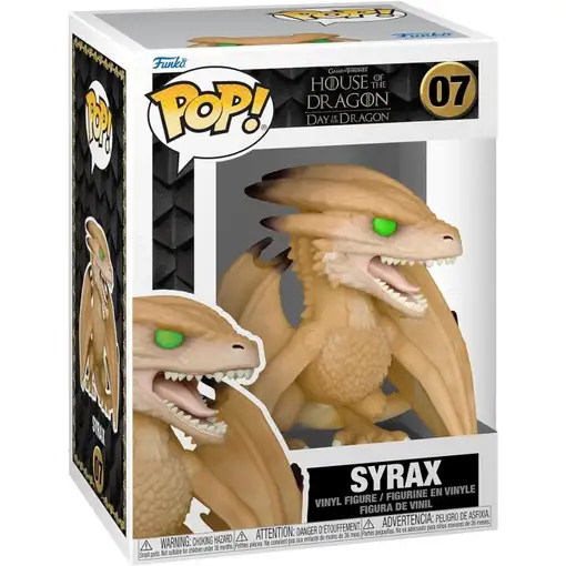 Figura Funko Pop! Series Juego de Tronos Casa del Dragón Syrax Modelo 07 | 65605
