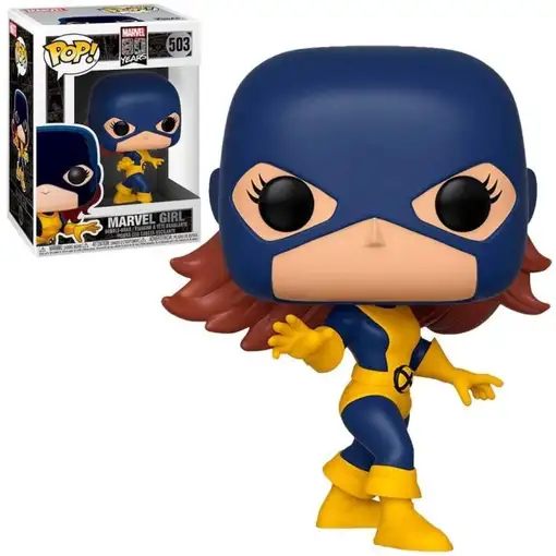Funko Pop! Bobble Marvel 80th Primera Aparición Chica Marvel Modelo 503 | 40718