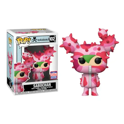 Figura Funko Pop! Tokidoki Sabochan Modelo 102 | 55918 Edición Limitada