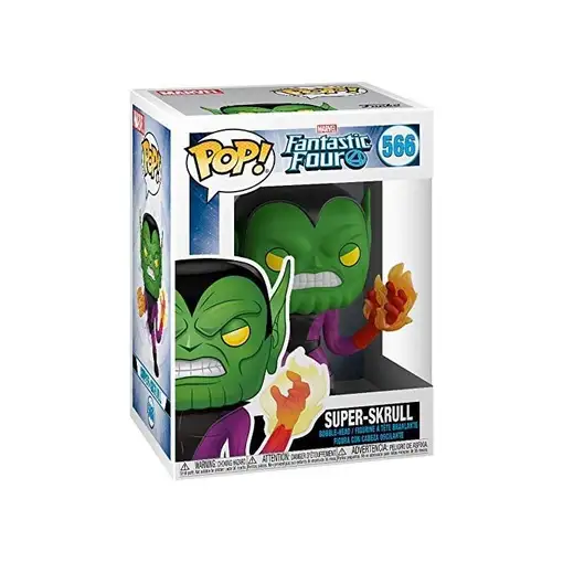 Figura Funko Pop! Marvel Los Cuatro Fantasticos Super Skrull Modelo 556 | 44994