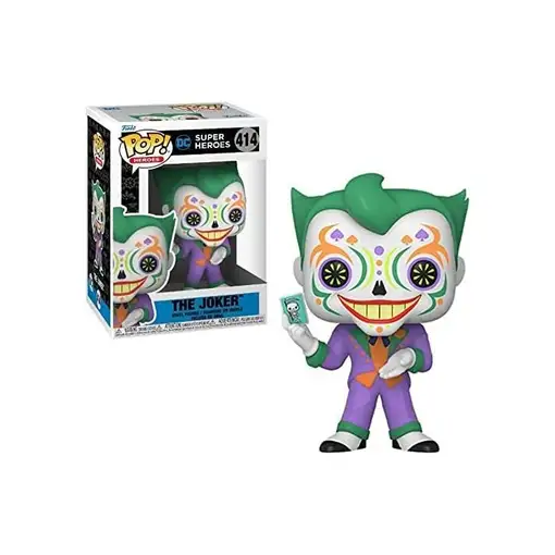 Figura Funko Pop! DC Súper Héroes Joker Modelo 414 | 57417