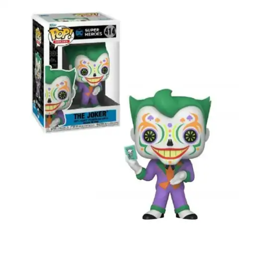 Figura Funko Pop! DC Súper Héroes Joker Modelo 414 | 57417