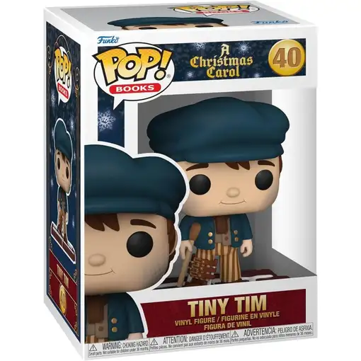 Figura Funko Pop! Libros Un Cuento de Navidad Tiny Tim Modelo 40 | 81146