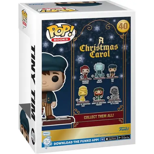 Figura Funko Pop! Libros Un Cuento de Navidad Tiny Tim Modelo 40 | 81146