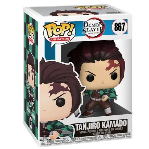 Figura Funko Pop! Animación Demon Slayer Tanjiro Kamado Modelo 867 | 49010