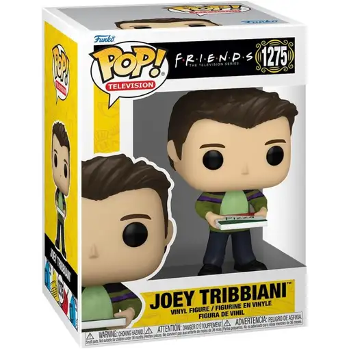 Figura Funko Pop! Televisión Friends Joey con Pizza Modelo 1275 | 65674