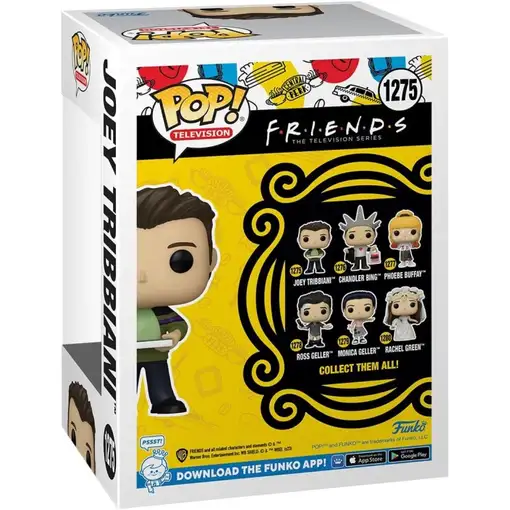 Figura Funko Pop! Televisión Friends Joey con Pizza Modelo 1275 | 65674