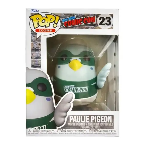 Figura Funko Pop! Iconos New York Comic Con Paulie Pigeon Modelo 23 | 58618