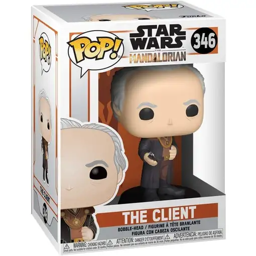 Figura Funko Pop! Star Wars Mandalorian El Cliente Modelo 346 | 45538