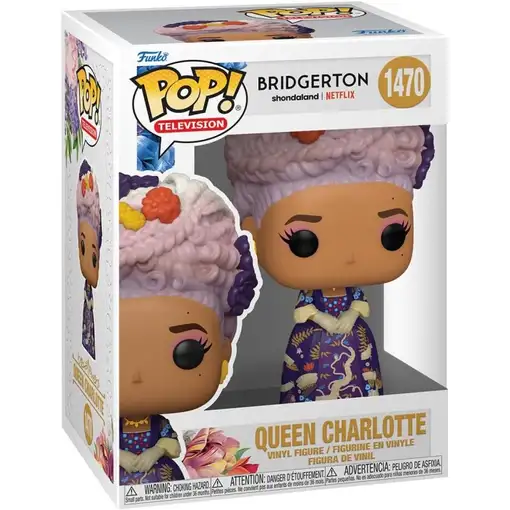 Figura Funko Pop! Televisión Los Bridgerton Reina Charlotte Modelo 1470 |72206