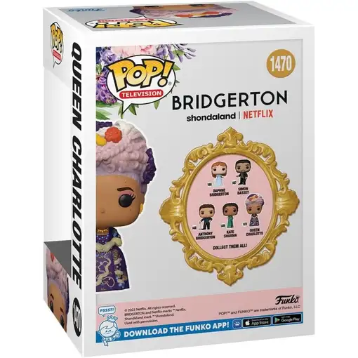 Figura Funko Pop! Televisión Los Bridgerton Reina Charlotte Modelo 1470 |72206