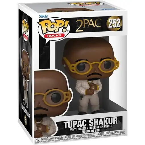 Figura Funko Pop! Rocks 2Pac Tupac Shakur Modelo 252 | 56738