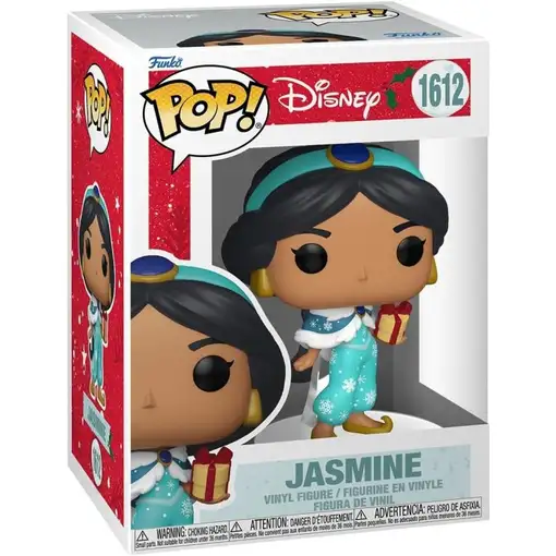 Figura Funko Pop! Disney Navidad Jasmine Modelo 1612 | 86070