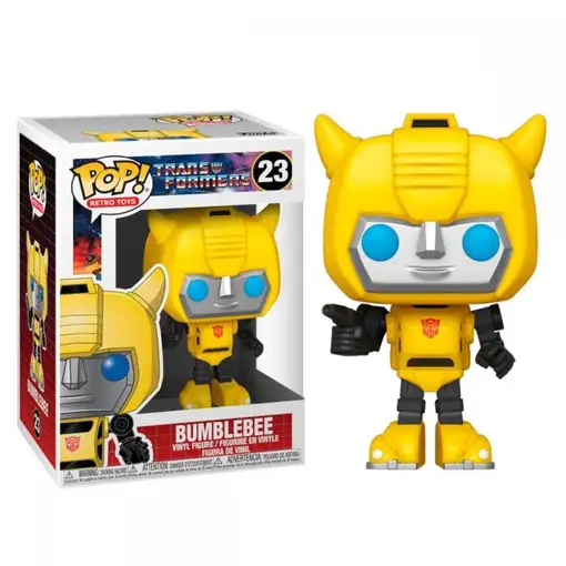 Figura Funko Pop! Juguetes Retro Transformers Bumblebee Modelo 23 |50966