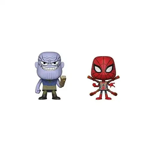 Figura Funko Pop! Vynl Marvel Los Vengadores Thanos y Iron Spider Pack-2 | 30932