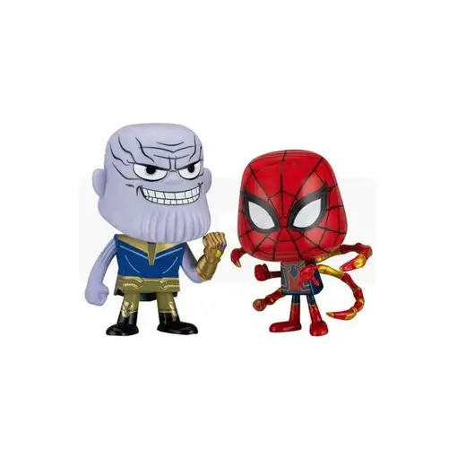 Figura Funko Pop! Vynl Marvel Los Vengadores Thanos y Iron Spider Pack-2 | 30932