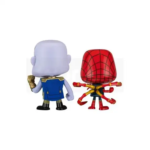 Figura Funko Pop! Vynl Marvel Los Vengadores Thanos y Iron Spider Pack-2 | 30932