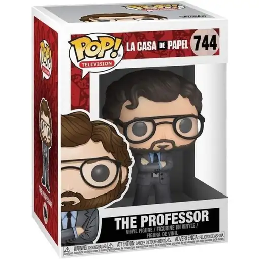 Figura Funko Pop! Televisión La Casa de Papel El Profesor Modelo 744 | 34496