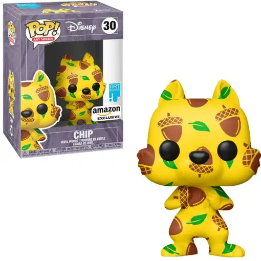 Figura Funko Pop! Disney Art Series Chip Modelo 30 | 55672 Edición Exclusiva