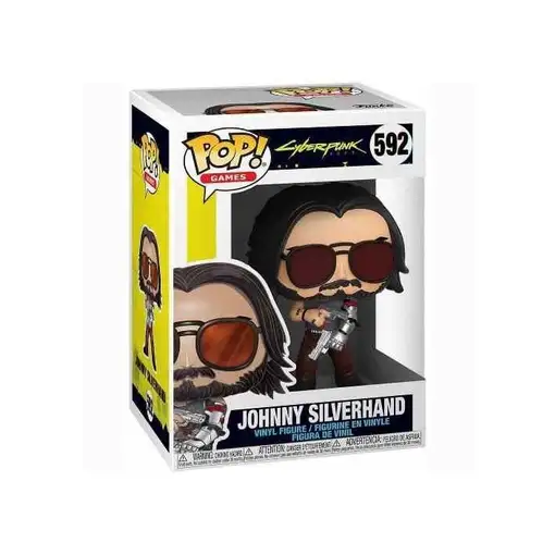 Figura Funko Pop! Juegos Cyberpunk Johnny Silverhand Modelo 592 | 47522