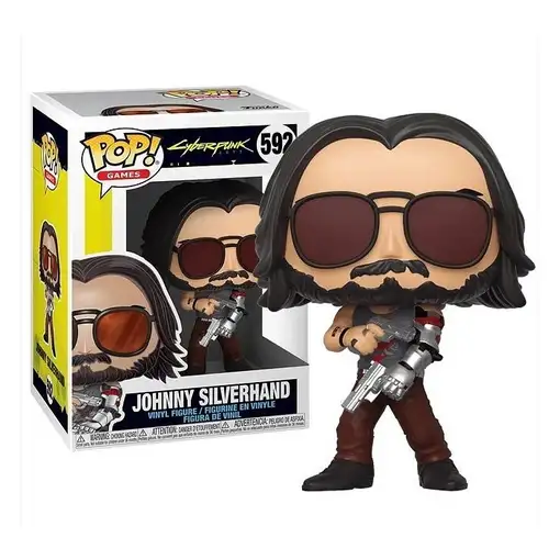 Figura Funko Pop! Juegos Cyberpunk Johnny Silverhand Modelo 592 | 47522