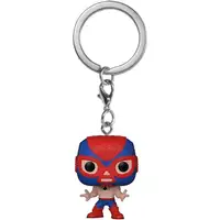 Funko Pop! Llavero Marvel Lucha Libre El Aracno | 53890 Funko Pop! Llavero Marvel Lucha Libre El Aracno | 53890