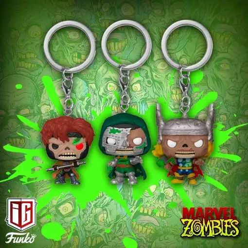 Funko Pop! Llavero Marvel Zombies Zombie Thor | 54426