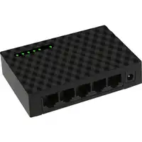 iggual GES5000 No administrado Gigabit Ethernet (10/100/1000) Negro
