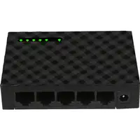 iggual GES5000 No administrado Gigabit Ethernet (10/100/1000) Negro