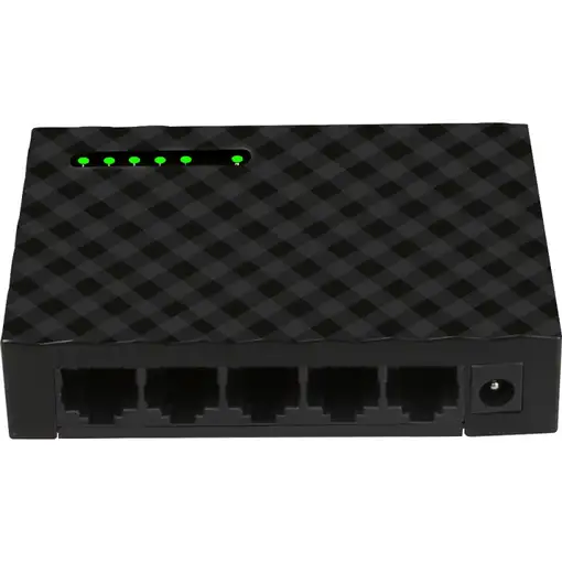 iggual GES5000 No administrado Gigabit Ethernet (10/100/1000) Negro
