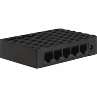 iggual GES5000 No administrado Gigabit Ethernet (10/100/1000) Negro