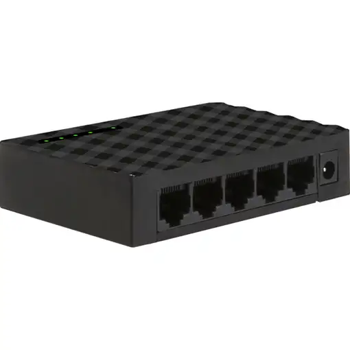 iggual GES5000 No administrado Gigabit Ethernet (10/100/1000) Negro