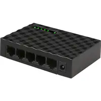 iggual GES5000 No administrado Gigabit Ethernet (10/100/1000) Negro