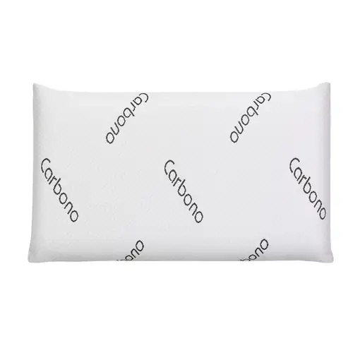 Almohada Viscoelástica Negra Perforada De Carbono 150 cm - Moonia Almohada Viscoelástica Negra Perforada De Carbono 150 cm - Moonia